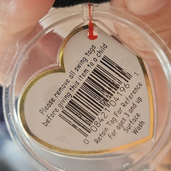 Ty beanie baby bear panda named fortune - Picture 3 of 4